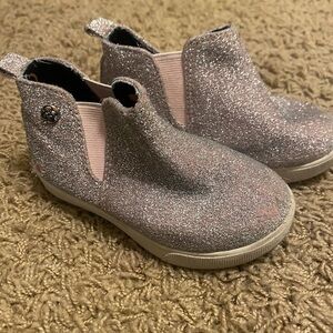 Jessica Simpson Pink Glitter Kids Boots